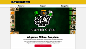 What 247games.com website looked like in 2022 (2 years ago)