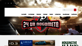 What 24ur-nogomet.com website looked like in 2022 (1 year ago)