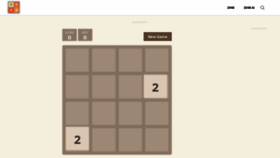 What 2048.onl website looked like in 2022 (1 year ago)