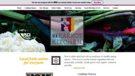What 24kkitchen.com website looked like in 2022 (1 year ago)