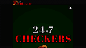 What 247checkers.com website looked like in 2022 (1 year ago)