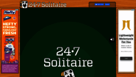 What 247solitaire.com website looked like in 2023 (1 year ago)