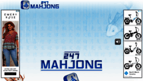 What 247mahjong.com website looked like in 2023 (1 year ago)