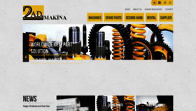 What 2admakina.com website looked like in 2023 (1 year ago)