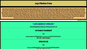 What 24x7satta.com website looked like in 2023 (This year)
