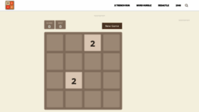What 2048.onl website looked like in 2023 (This year)