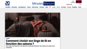 What 20minutes-blogs.fr website looked like in 2023 (This year)