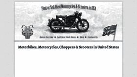 What 2040motos.com website looks like in 2024 