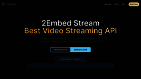What 2embed.stream website looked like in 2024 (1 year ago)