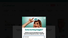 What 24pharma.nl website looks like in 2024 