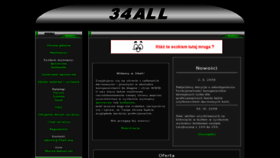 What 34all.org website looked like in 2013 (11 years ago)
