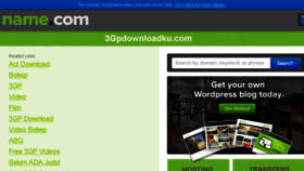 What 3gpdownloadku.com website looked like in 2013 (10 years ago)