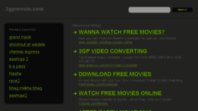 What 3gpmovie.com website looked like in 2013 (10 years ago)