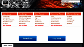 What 3gpvideos.org website looked like in 2013 (10 years ago)