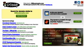 What 360bookmarks.com website looked like in 2014 (10 years ago)