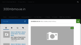 What 300mbmovie.in website looked like in 2014 (9 years ago)