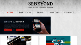 What 32beyond.com website looked like in 2015 (9 years ago)