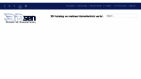What 3dsen.net website looked like in 2015 (8 years ago)