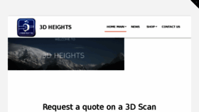 What 3dheights.com website looked like in 2015 (8 years ago)
