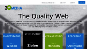What 3qmedia.de website looked like in 2015 (8 years ago)