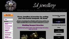 What 3djewellery.co.uk website looked like in 2015 (8 years ago)