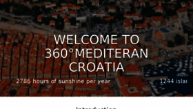 What 360mediteran.com website looked like in 2015 (8 years ago)