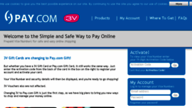 What 3vprepaid.com website looked like in 2015 (8 years ago)