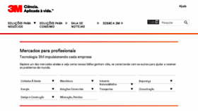 What 3m.com.br website looked like in 2015 (10 years ago)