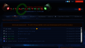 What 343industries.org website looked like in 2016 (8 years ago)