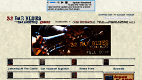 What 32barblues.com website looked like in 2016 (7 years ago)