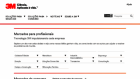 What 3m.com.br website looked like in 2016 (9 years ago)