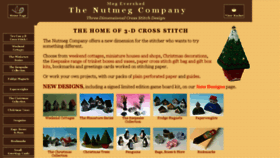 What 3dcrossstitch.co.uk website looked like in 2016 (7 years ago)