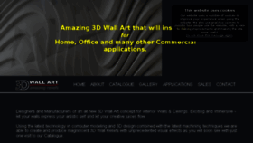 What 3dwall-art.com website looked like in 2016 (7 years ago)