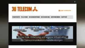 What 3utelecom.de website looked like in 2016 (7 years ago)