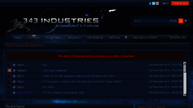 What 343industries.org website looked like in 2016 (7 years ago)