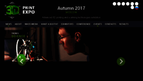 What 3d-expo.ru website looked like in 2017 (7 years ago)