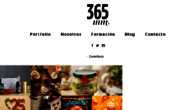 What 365mm.cat website looked like in 2017 (7 years ago)