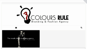What 3coloursrule.com website looked like in 2017 (7 years ago)