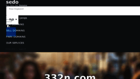 What 332n.com website looked like in 2017 (7 years ago)