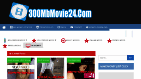 What 300mbmovie24.com website looked like in 2017 (7 years ago)