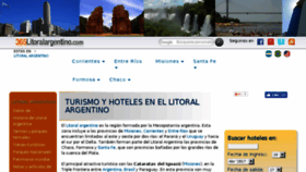 What 365litoralargentino.com website looked like in 2017 (7 years ago)