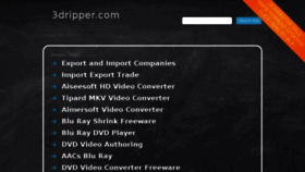 What 3dripper.com website looked like in 2017 (7 years ago)