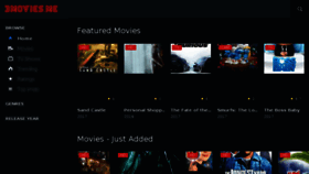 What 3movies.me website looked like in 2017 (7 years ago)