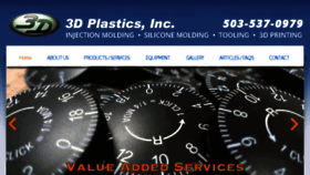 What 3d-plastics.com website looked like in 2017 (7 years ago)