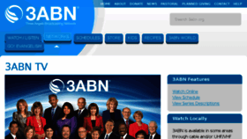 What 3abntv.org website looked like in 2017 (6 years ago)