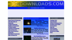 What 3d-downloads.com website looked like in 2017 (6 years ago)