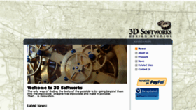 What 3dsoftworks.net website looked like in 2017 (6 years ago)