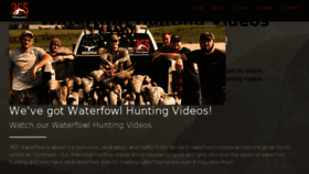 What 365waterfowl.com website looked like in 2017 (7 years ago)