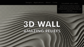 What 3dwall-art.com website looked like in 2017 (6 years ago)
