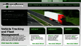 What 3dtracking.com website looked like in 2017 (6 years ago)